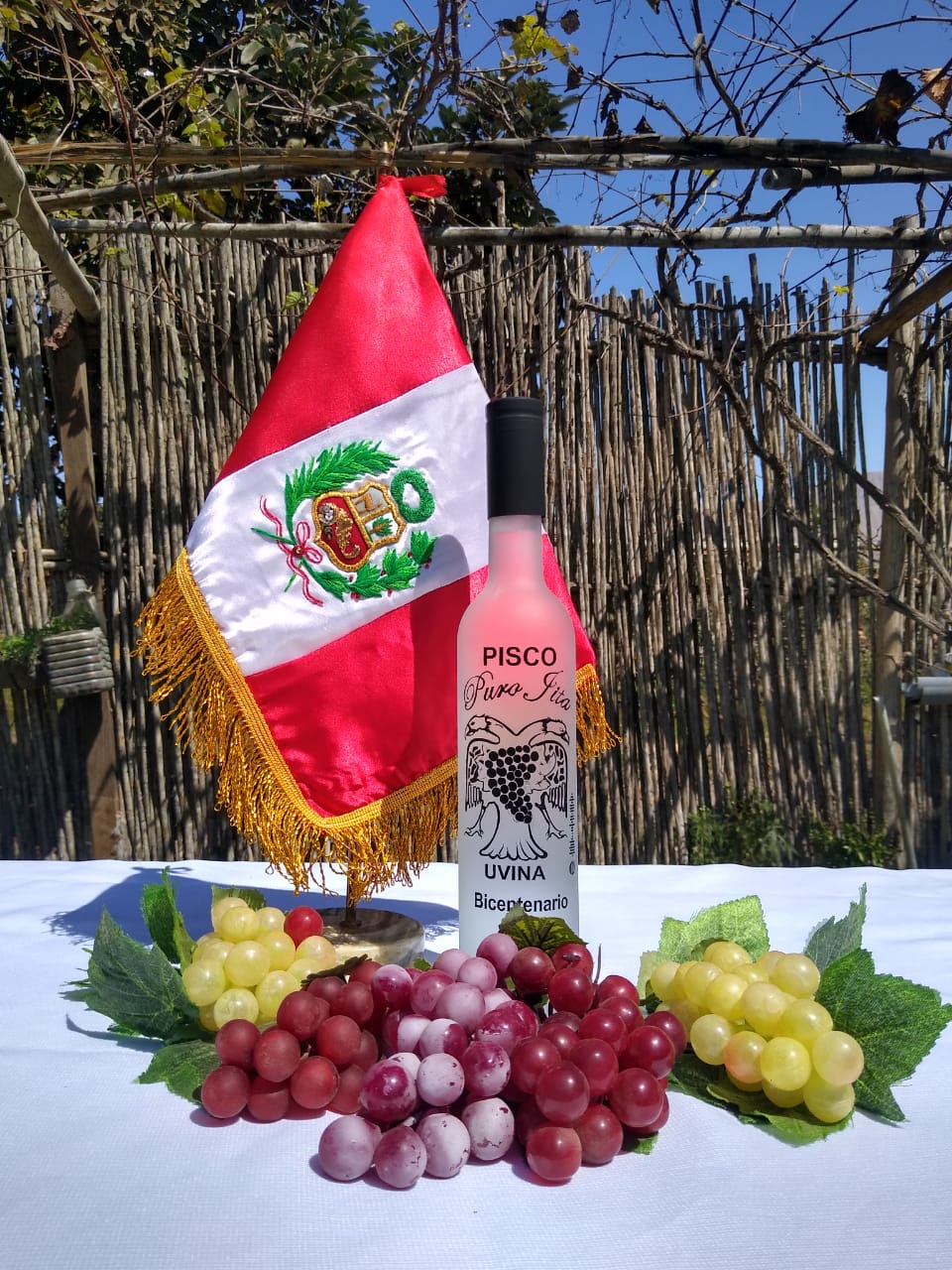Pisco Puro Uvina Puro Jita